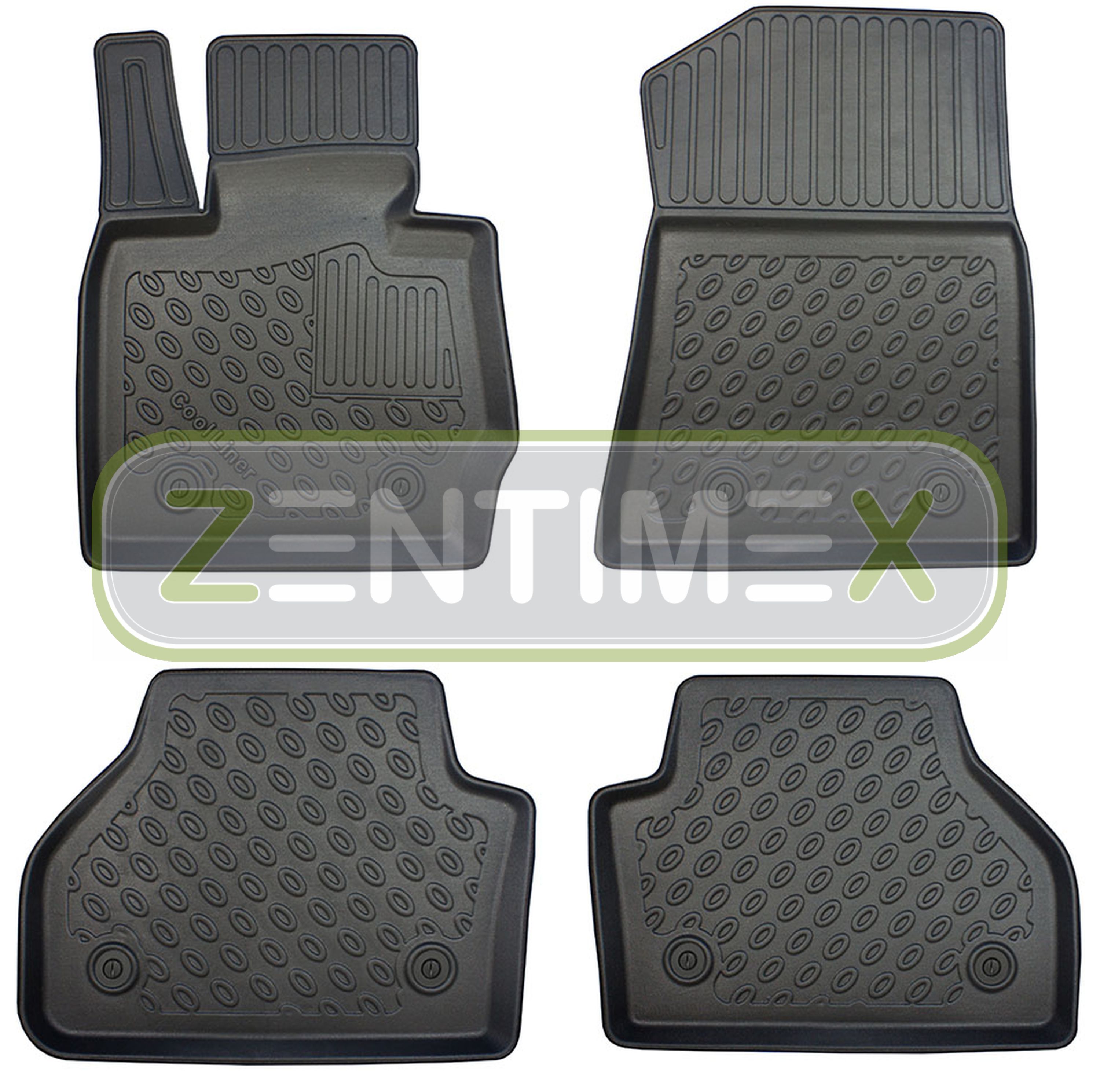 Premium 3dtpe Rubber Floor Mats for BMW x3 M Sport f25 Hatchback SUV